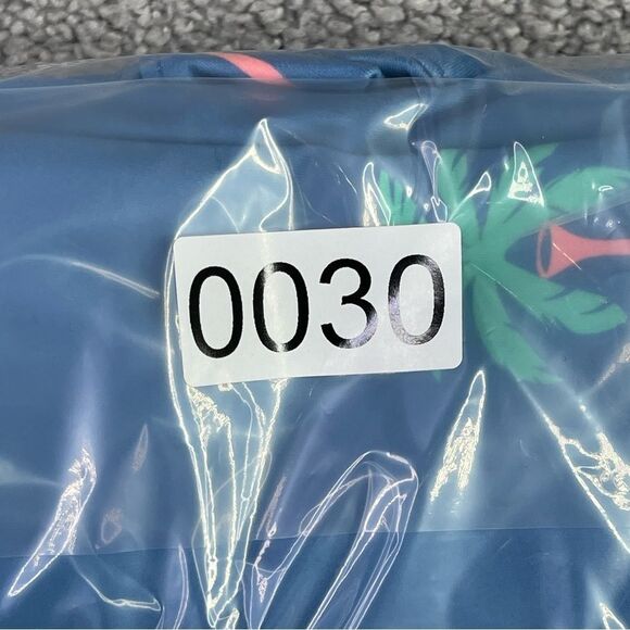 Chubbies Pullover Men’s L Blue 1/4 Zip Long Sleeve Pockets Golf Palm Tree - Picture 12 of 12